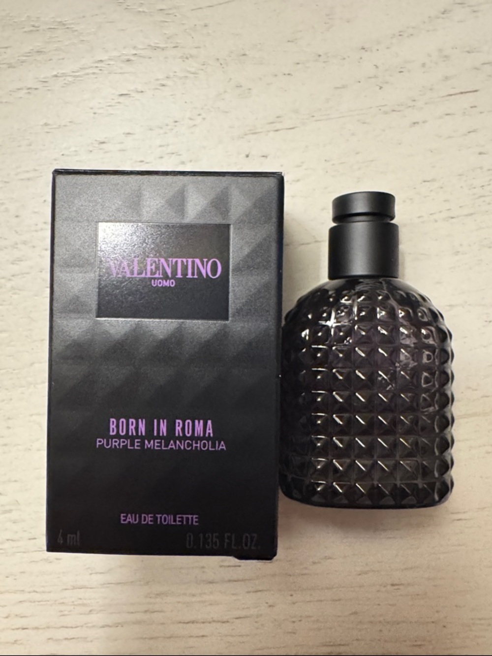 Valentino Born in Roma Purple Melancholia Eau de Toilette - Black & Purple